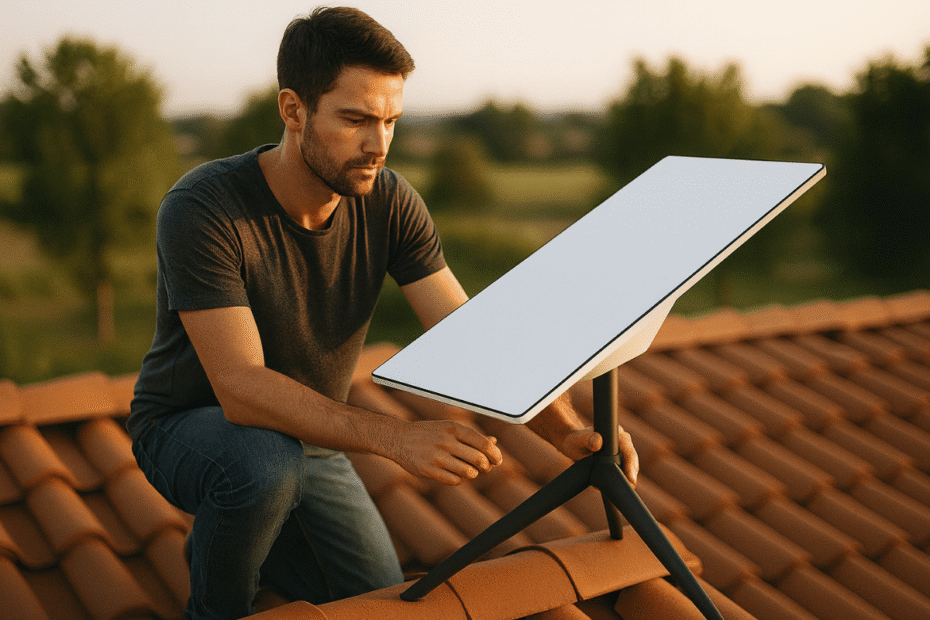 O plano Residencial da Starlink funciona em movimento Invest Sustain Energia Solar